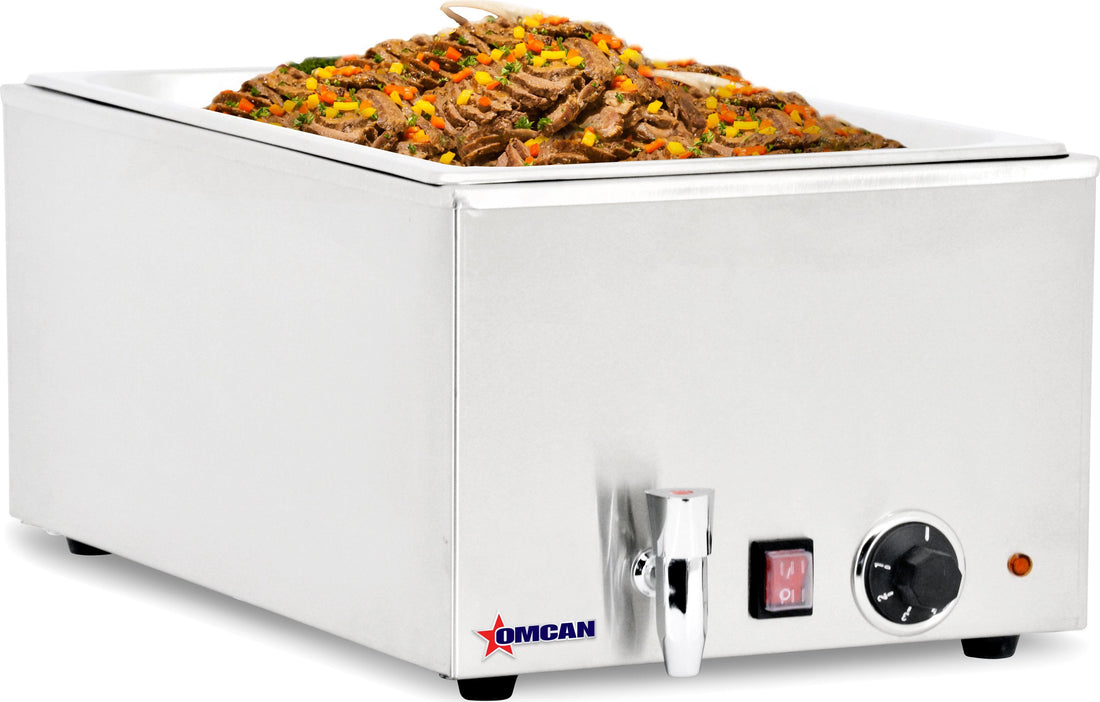 Omcan - Single Chamber Food Warmer - FW-CN-0023