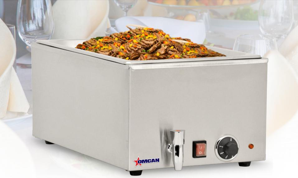 Omcan - Single Chamber Food Warmer - FW-CN-0023