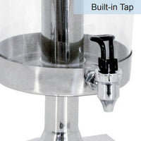 Omcan - Single Ice-Cooled Juice Dispenser, Pack of 2 - 19478