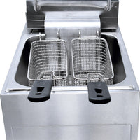 Omcan - Table Top Electric Fryer 110-V Single Well - CE-CN-0006