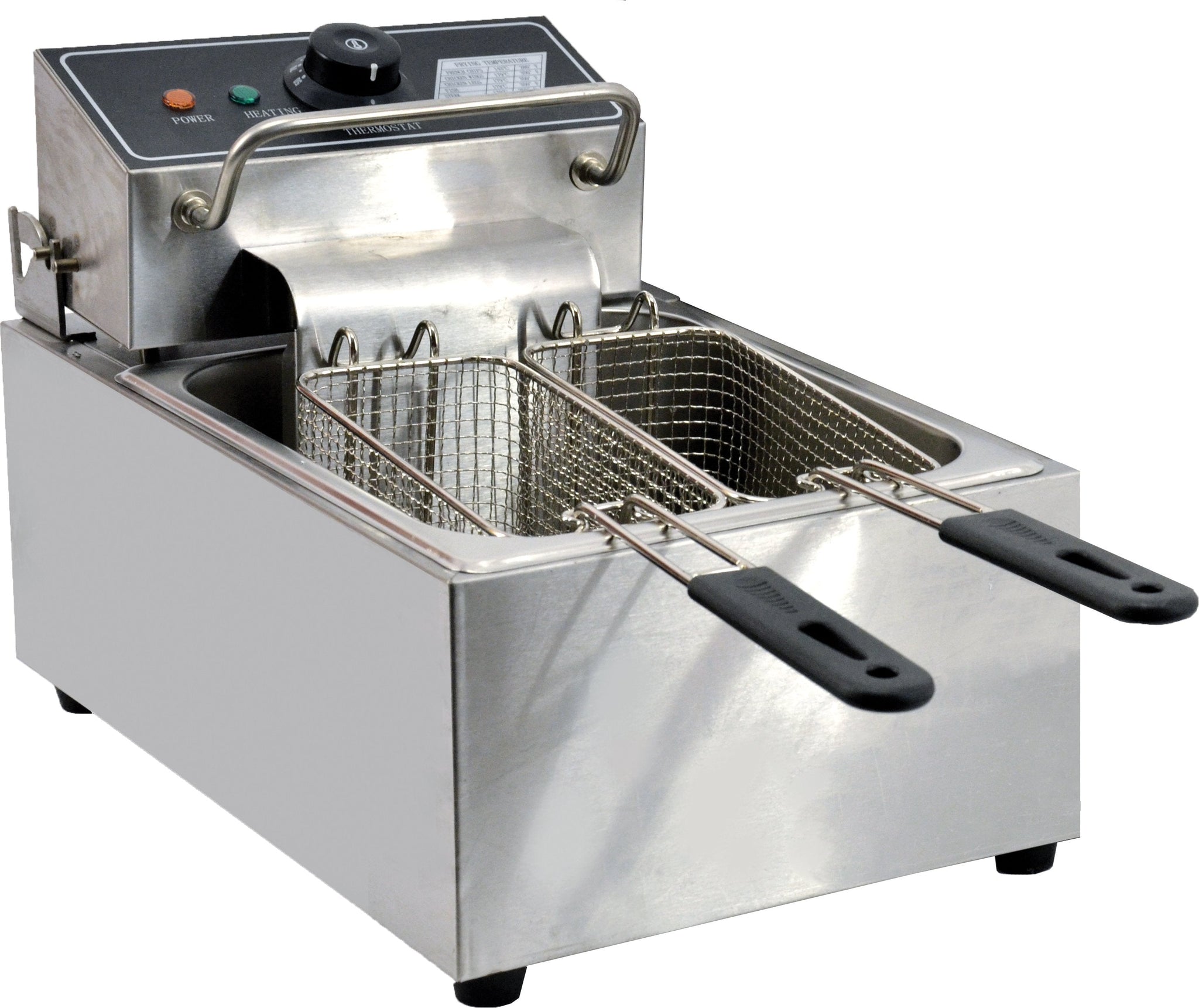 Omcan - Table Top Electric Fryer 220-V Single Well - CE-CN-0006-D