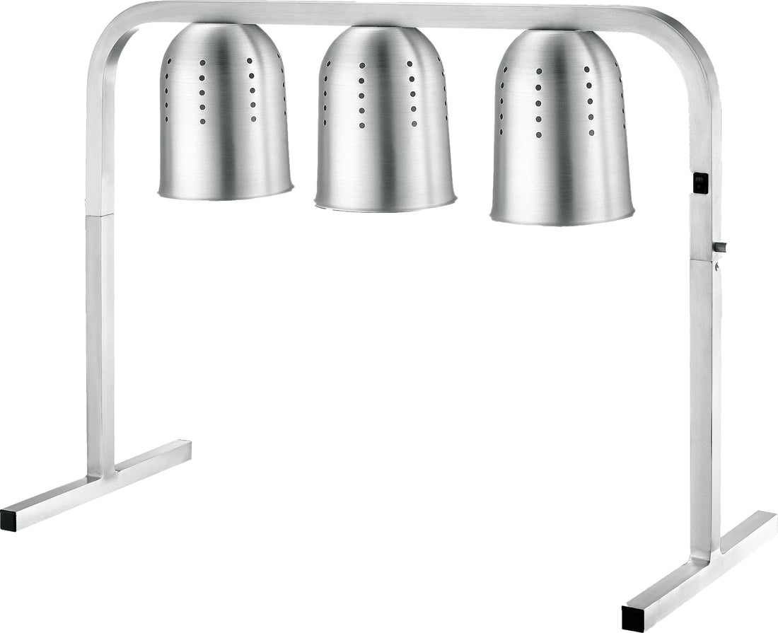 Omcan - Three-Bulb Freestanding Heat Lamp - FW-CN-0825