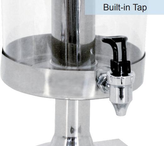 Omcan - Triple Ice-Cooled Juice Dispenser - 19480