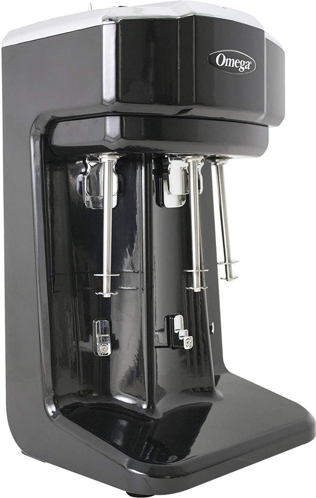 Omega - Triple Spindle Milkshake Maker Black - M3000