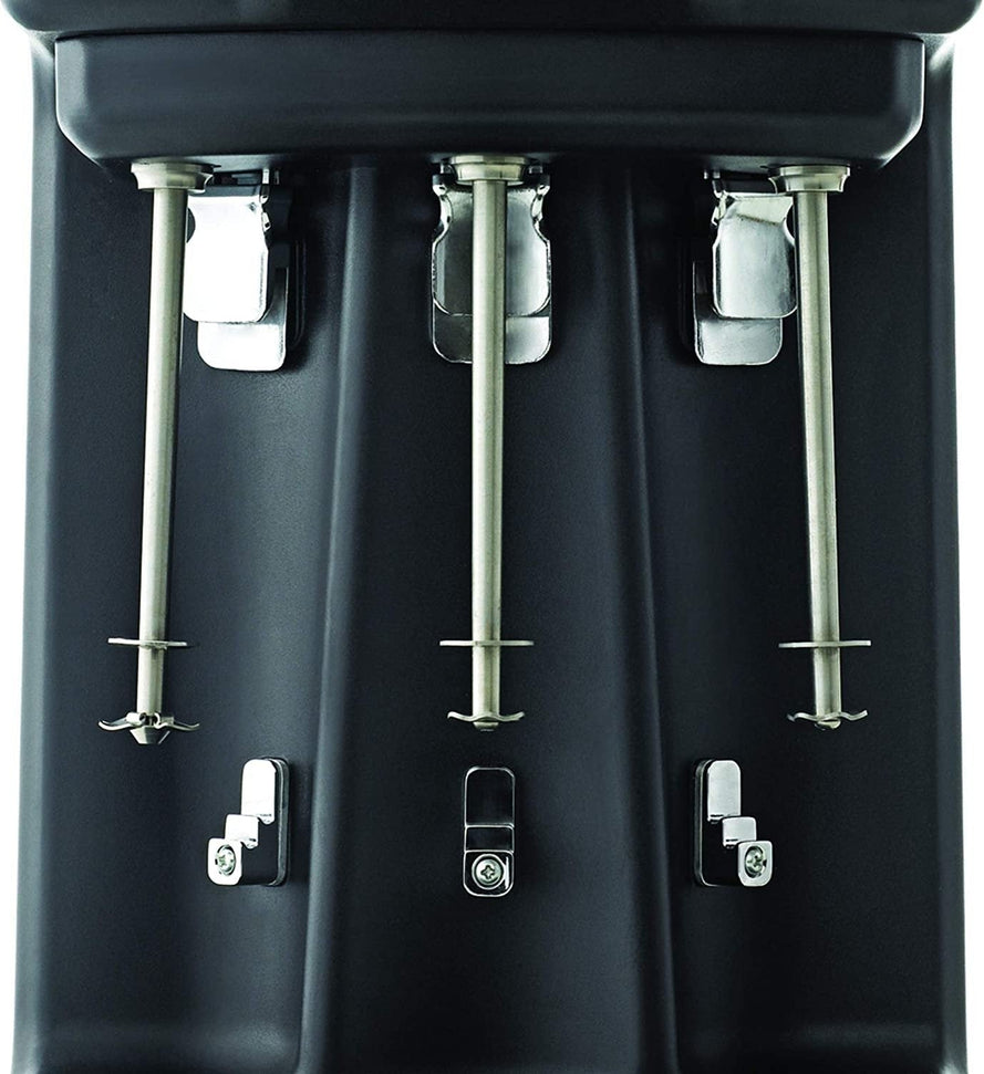 Omega - Triple Spindle Milkshake Maker Black - M3000