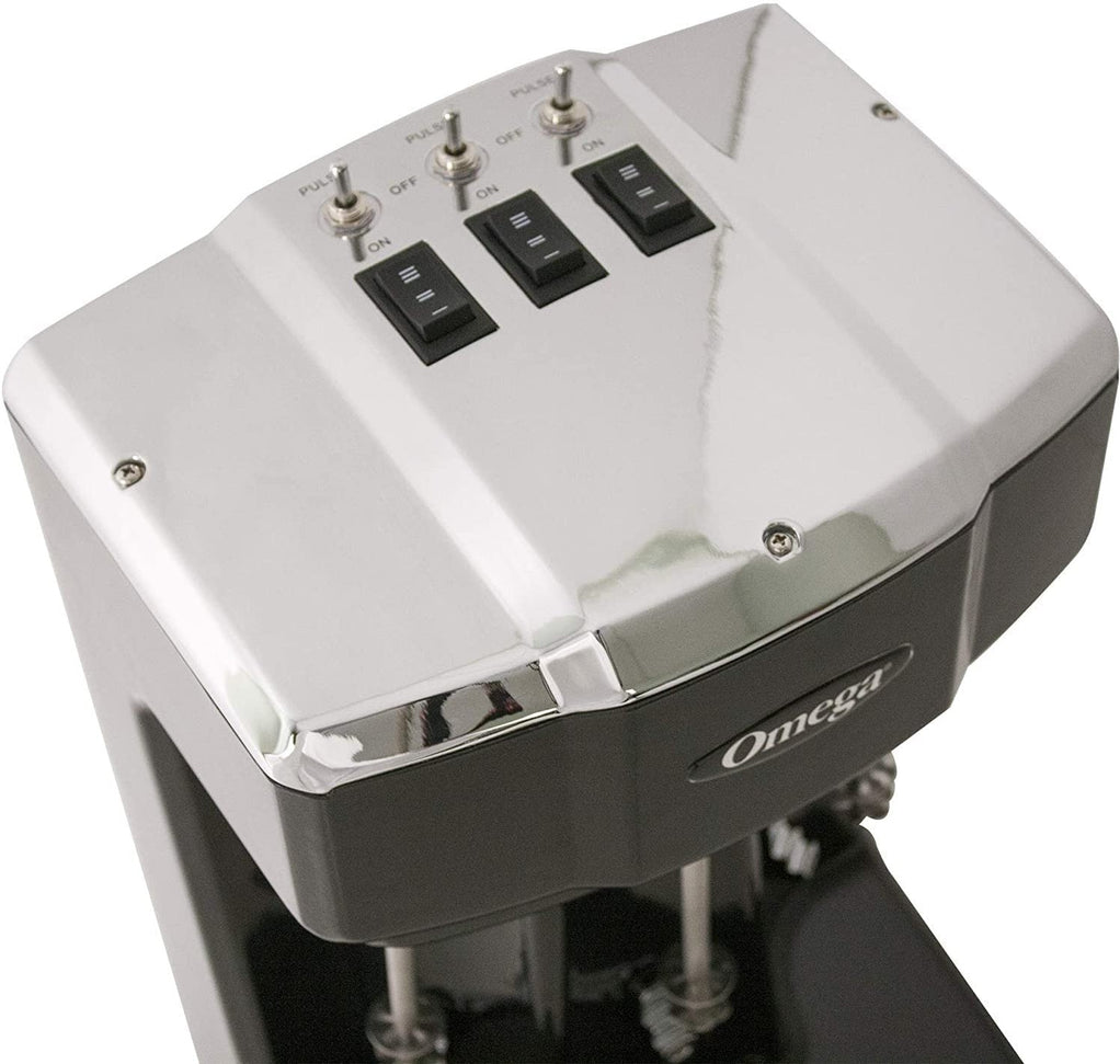 Omega - Triple Spindle Milkshake Maker Black - M3000