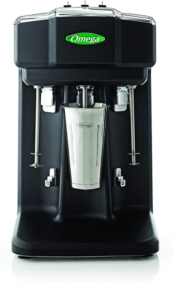 Omega - Triple Spindle Milkshake Maker Black - M3000