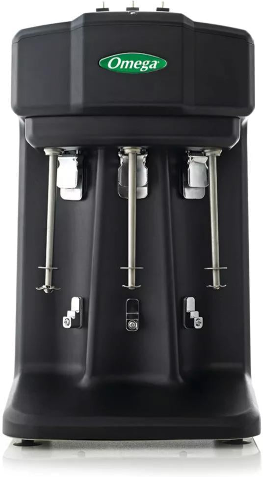 Omega - Triple Spindle Milkshake Maker Black - M3000