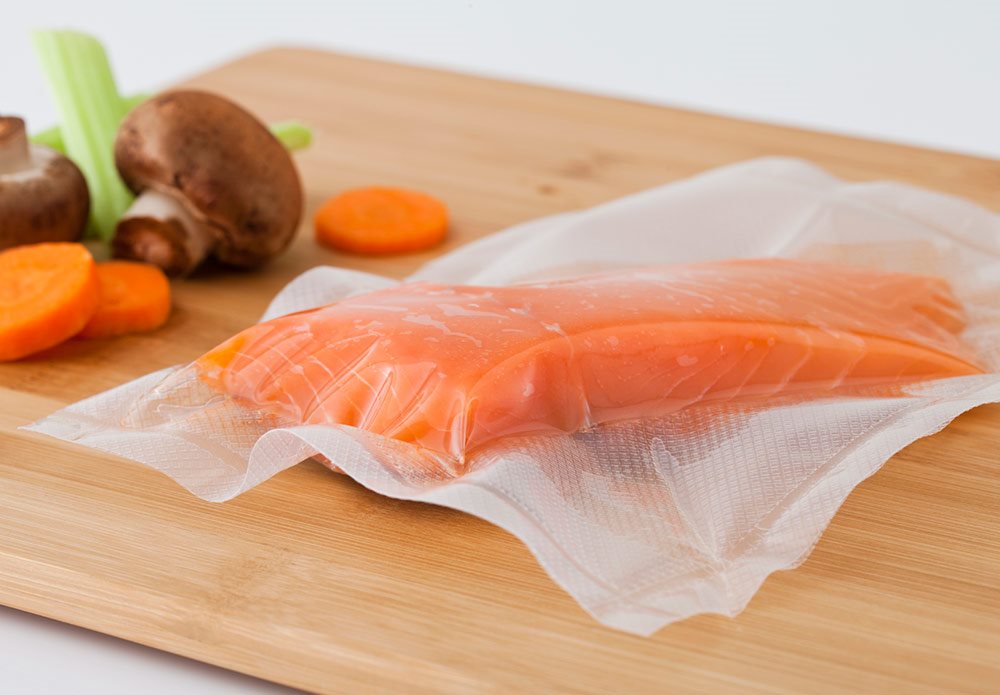 Orved - 8" X 12" Channelled Vacuum Bags Pack of 100 - CB100-2