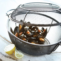 Outset - 11.75" Chef's Outdoor Grill Basket & Skillet - QD77