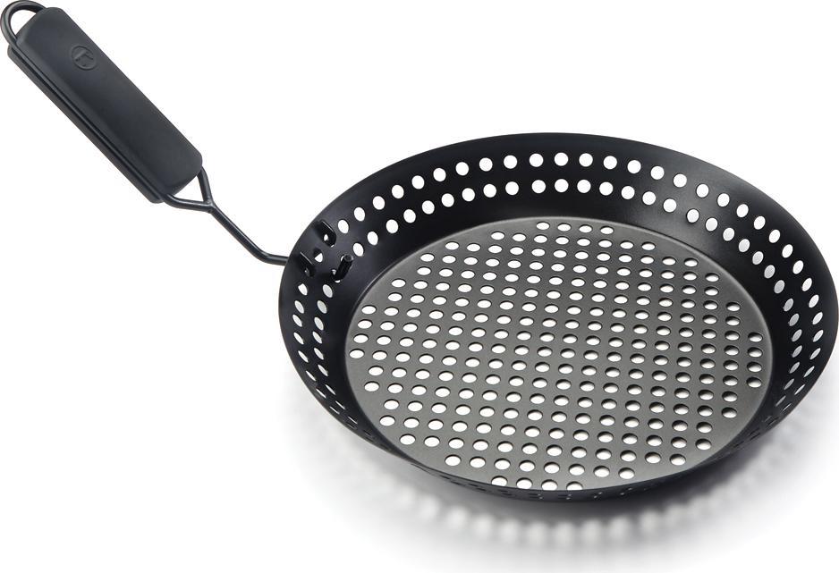 Outset - 12" Non-Stick Grill Skillet with Removable Handle - 76163 - DISCONTINUED