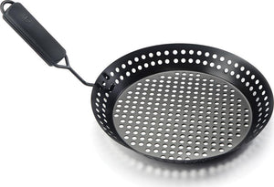 Outset - 12" Non-Stick Grill Skillet with Removable Handle - 76163