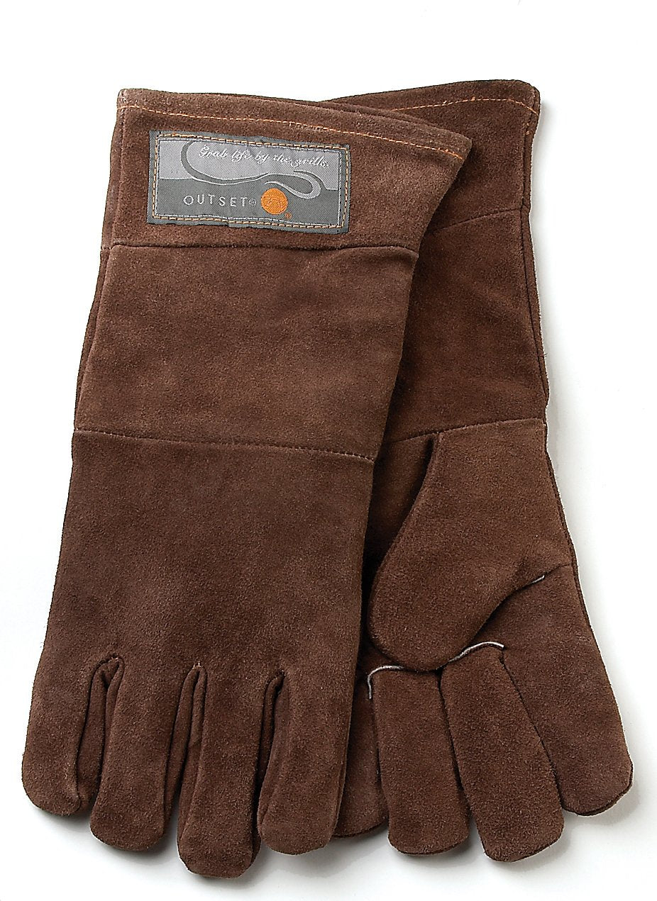 Outset - 15" Leather Grill Gloves - F234