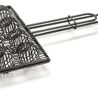 Outset - 20.5" Meatball Grilling Basket with Rosewood Handle - QD86