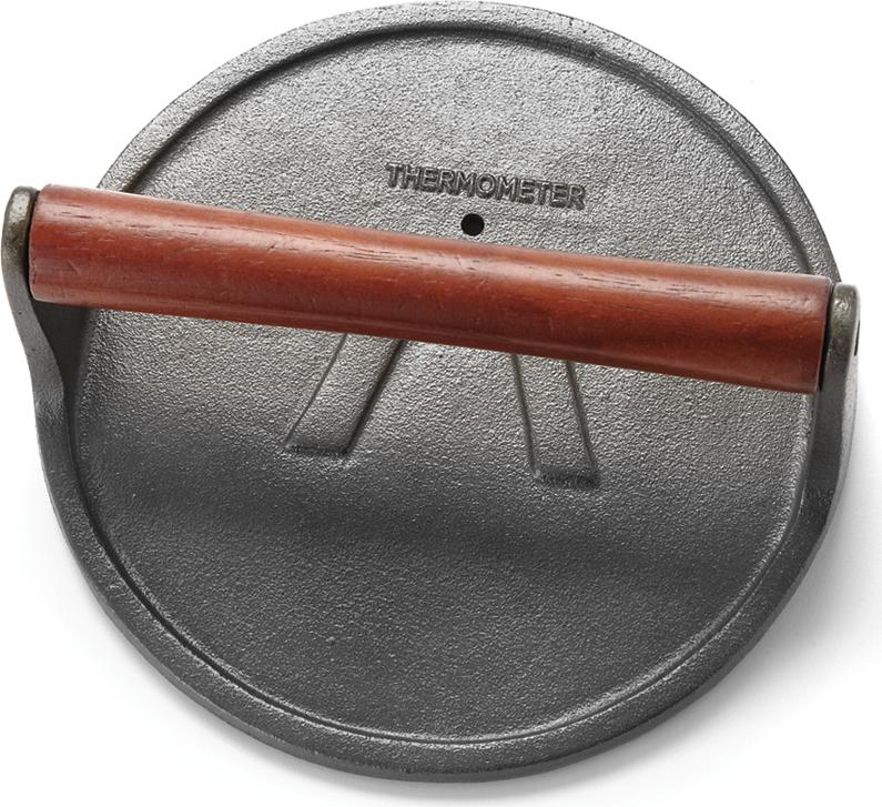 Outset - 8" Round Cast Iron Grill Press - Q112