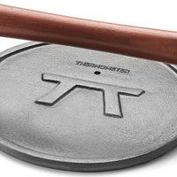 Outset - 8" Round Cast Iron Grill Press - Q112