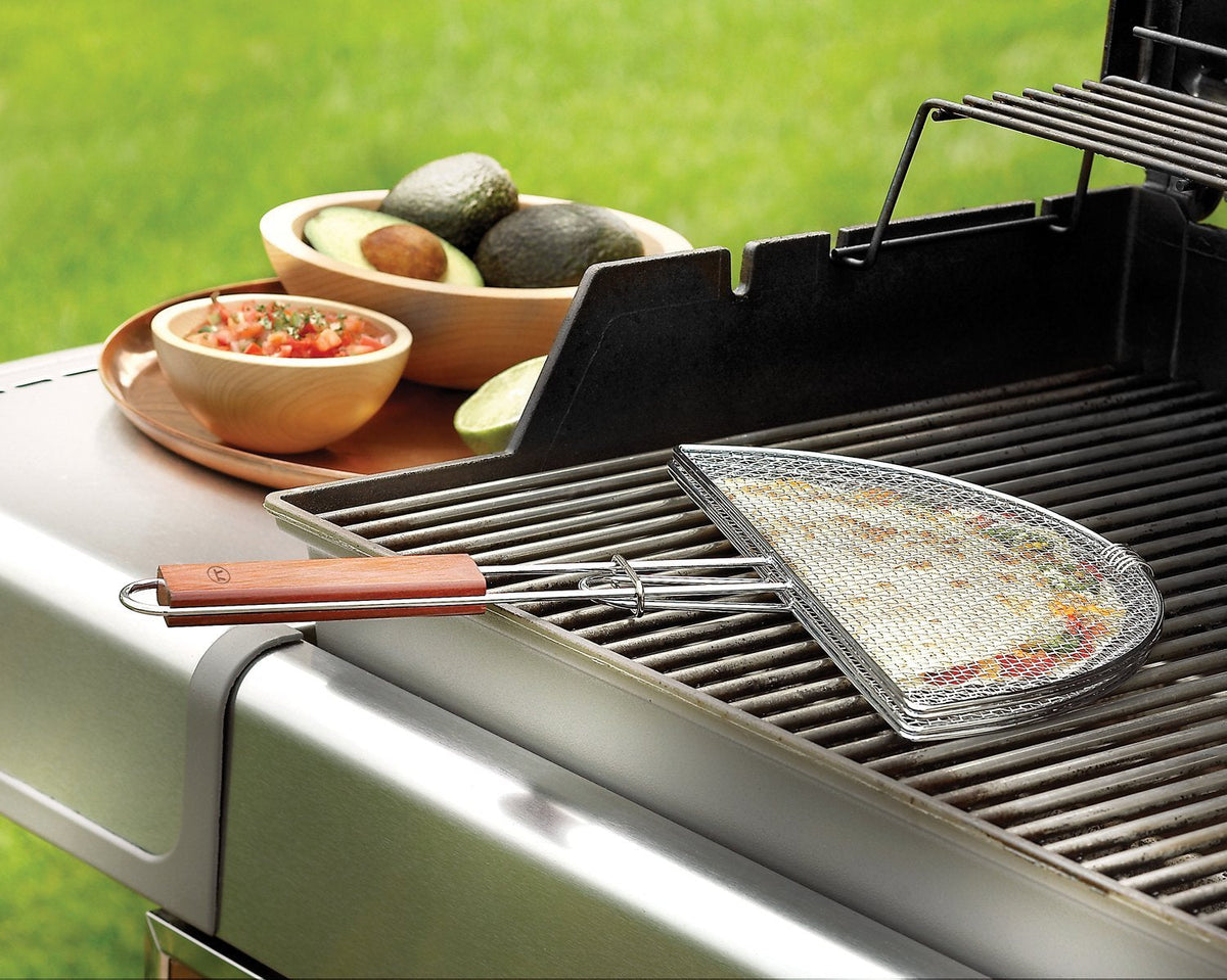 Outset - Chrome Quesadilla Basket - QC76