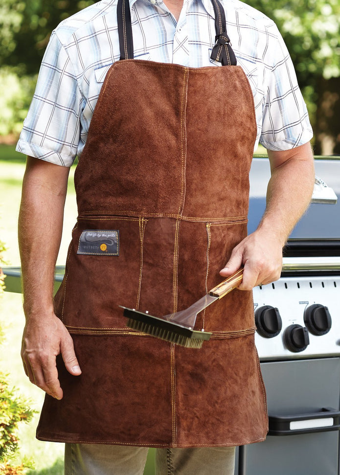 Outset - Leather Grill Apron - F240