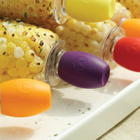 Outset - Multi-Coloured Screw In Corn Holders, Pack of 8 - F134