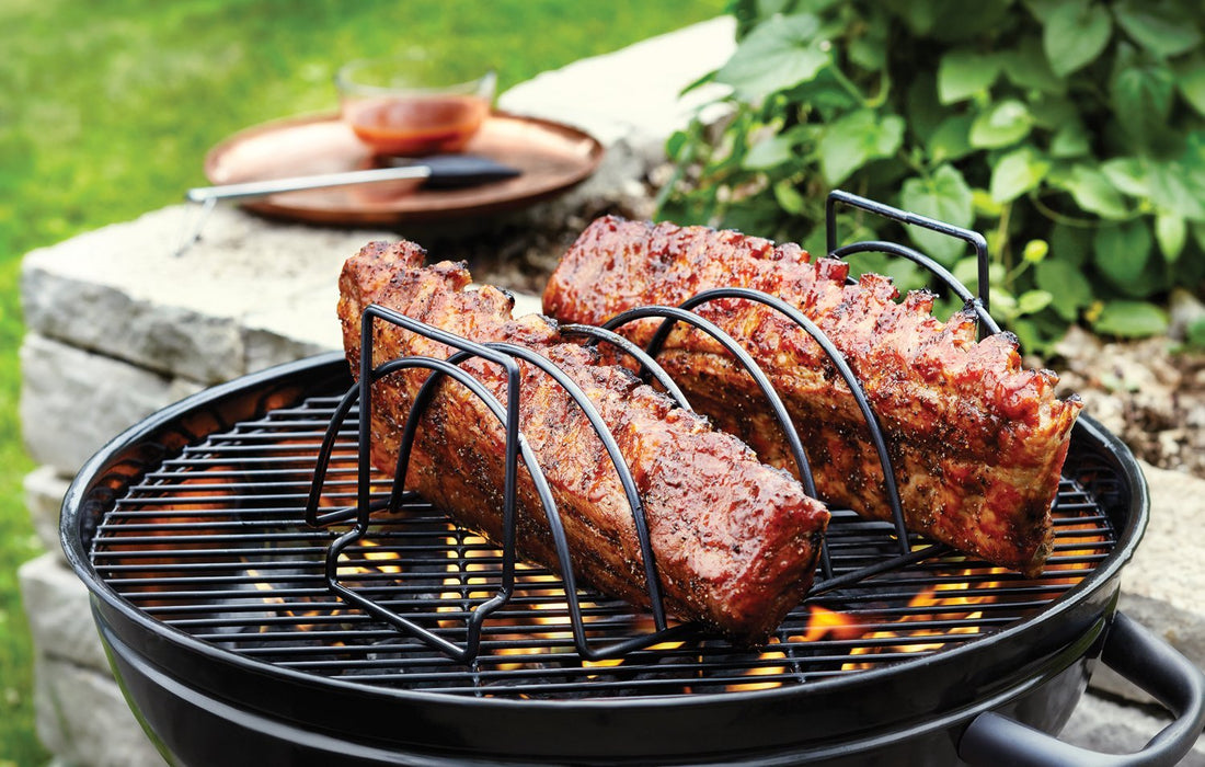 Outset - Nonstick Reversible Roast & Rib Rack - QD50