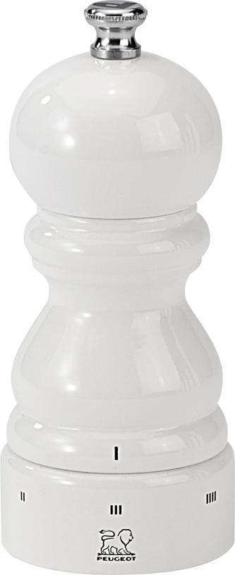 Peugeot - Paris U'Select 4.75" White Lacquer Pepper Mill - 27780