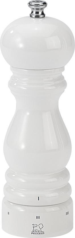 Peugeot - Paris U'Select 7" White Lacquer Pepper Mill - 27803
