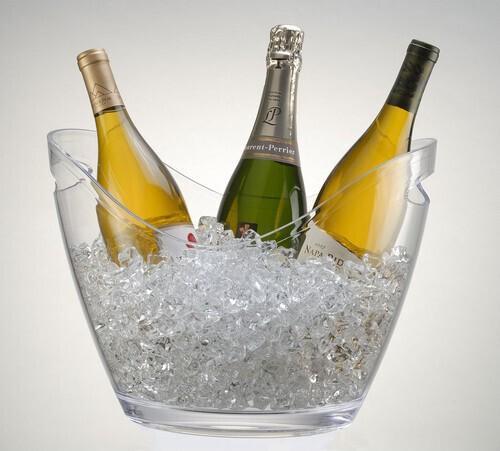 Prodyne - Vino Gondola Party Tub Clear - 17495