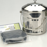 RSVP International - 1-1/2 Gallon Compost Pail Replacement Filters - FLTRXL