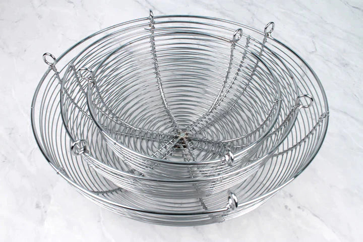 RSVP International - 3-Tier Chrome Hanging Baskets - WB307