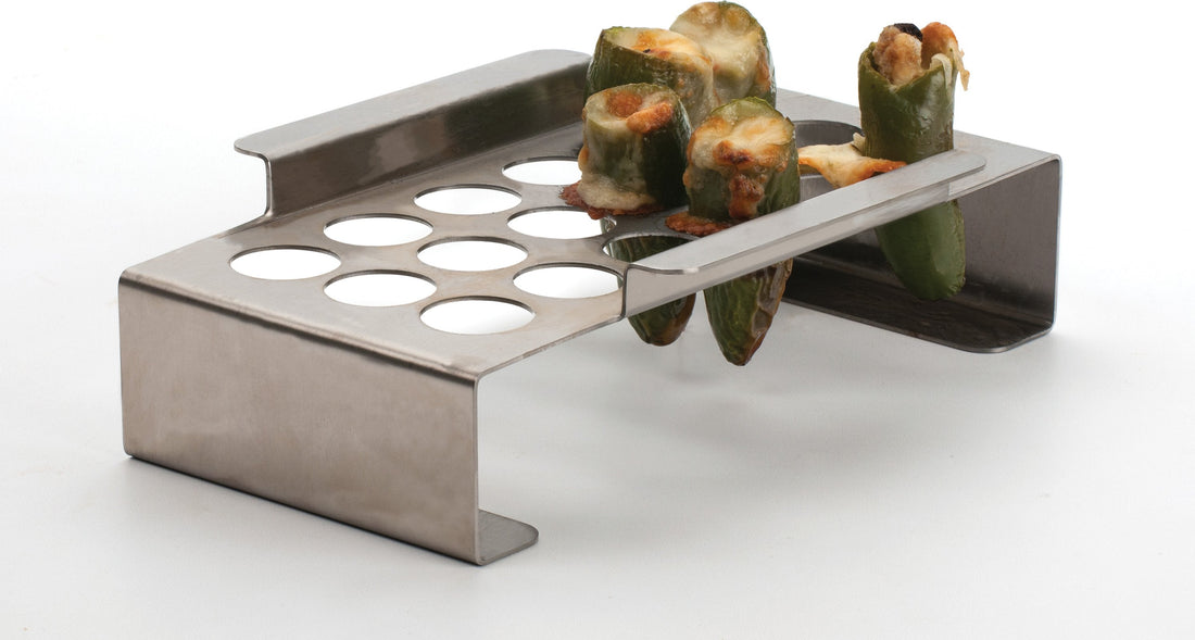 RSVP International - BBQ Jalapeño Roasting Rack - BQHOT