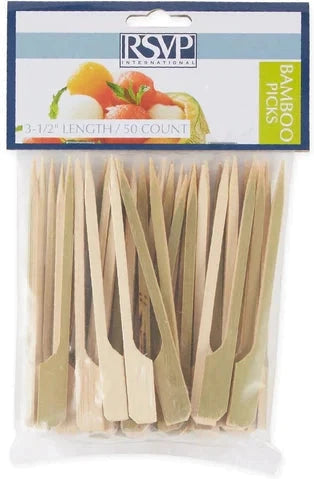 RSVP International - Bamboo 3-1/2″ Appetizer Picks - BOOA3
