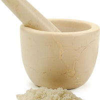 RSVP International - Beige Marble Mortar & Pestle - BGMP80