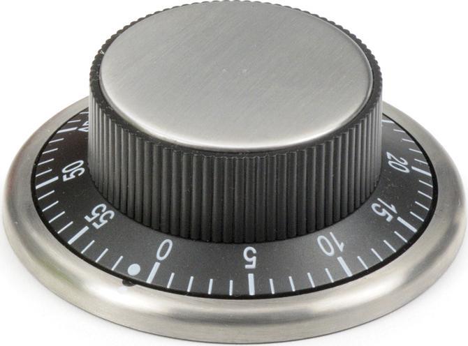 RSVP International - Black Easy Read Kitchen Timer - TICKBK