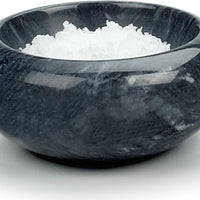 RSVP International - Black Marble Herb & Salt Bowl - HSBBK