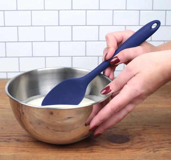 RSVP International - Ela’s Favorite Blue Silicone Spoon - ELABL