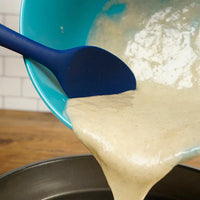 RSVP International - Ela’s Favorite Blue Silicone Spoon - ELABL