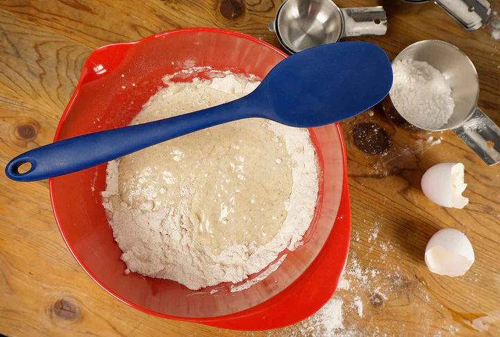 RSVP International - Ela’s Favorite Blue Silicone Spoon - ELABL