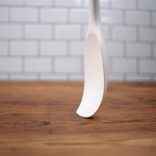 RSVP International - Ela’s Favorite White Silicone Spoon - ELAWH
