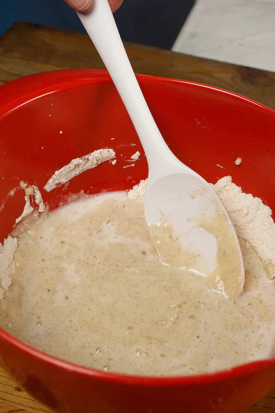 RSVP International - Ela’s Favorite White Silicone Spoon - ELAWH