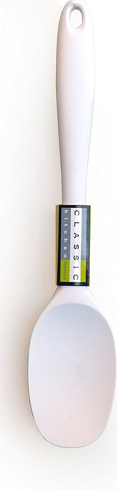 RSVP International - Ela’s Favorite White Silicone Spoon - ELAWH