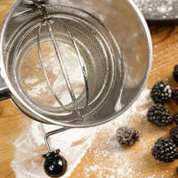RSVP International - Endurance 5-Cup Crank Style Flour Sifter - SIFT5CR
