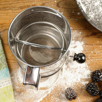 RSVP International - Endurance 5-Cup Crank Style Flour Sifter - SIFT5CR