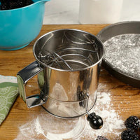 RSVP International - Endurance 5-Cup Crank Style Flour Sifter - SIFT5CR