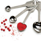 RSVP International - Endurance Heart Measuring Spoon Set - CUPID