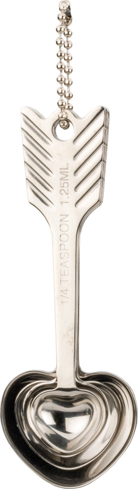 RSVP International - Endurance Heart Measuring Spoon Set - CUPID