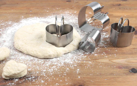RSVP International - Endurance Heart Shape Biscuit Cutters - HBC4
