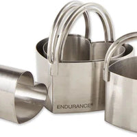 RSVP International - Endurance Heart Shape Biscuit Cutters - HBC4