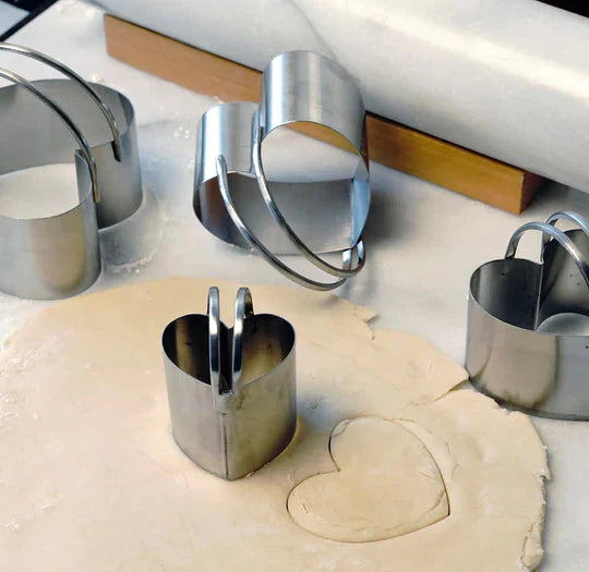 RSVP International - Endurance Heart Shape Biscuit Cutters - HBC4