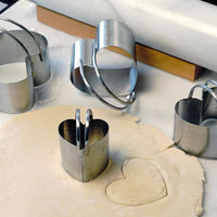 RSVP International - Endurance Heart Shape Biscuit Cutters - HBC4