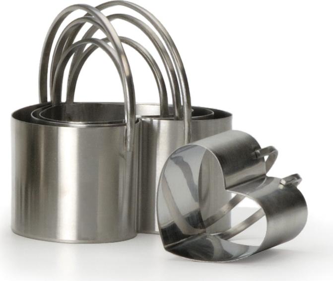 RSVP International - Endurance Heart Shape Biscuit Cutters - HBC4